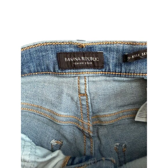 BANANA REPUBLIC Mid Rise Skinny Jeans Size 27 - Picture 7 of 11